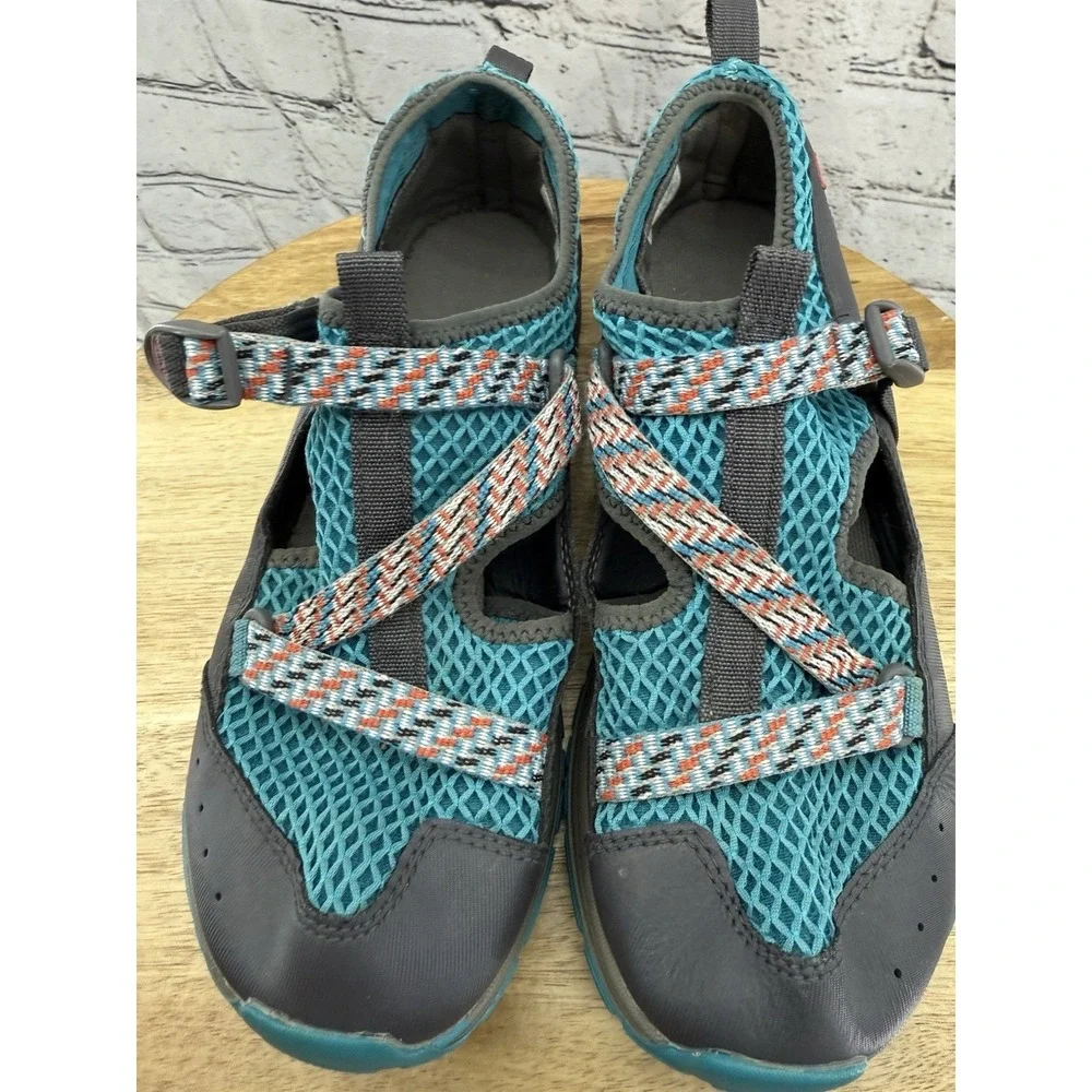 Chaco Odyssey Water‎ Sandal Shoes Big Kids 6 Sandals Teal